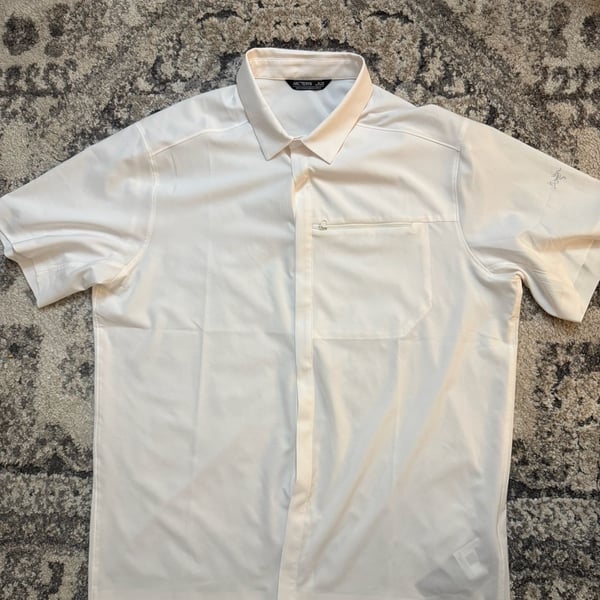 Arc'teryx Skyline SS Shirt Size XL Arctic Silk