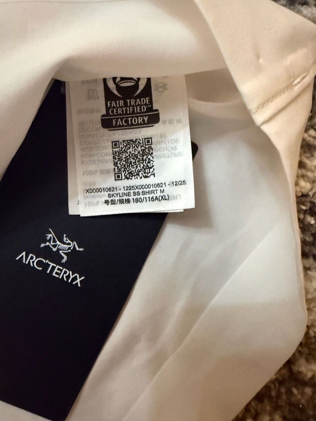 Arc'teryx Skyline SS Shirt Size XL Arctic Silk 5