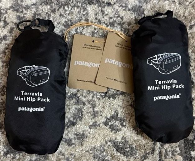 Patagonia TerraVia Mini Hip Pack One Size Black 1