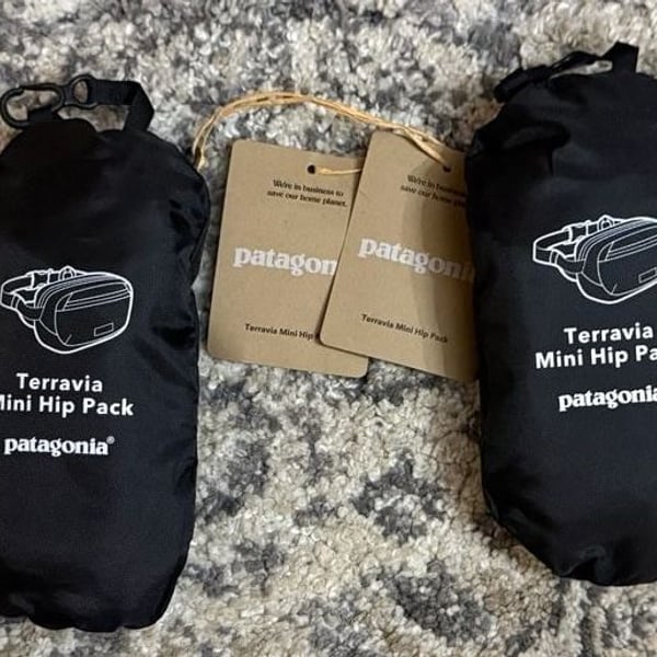 Patagonia TerraVia Mini Hip Pack One Size Black