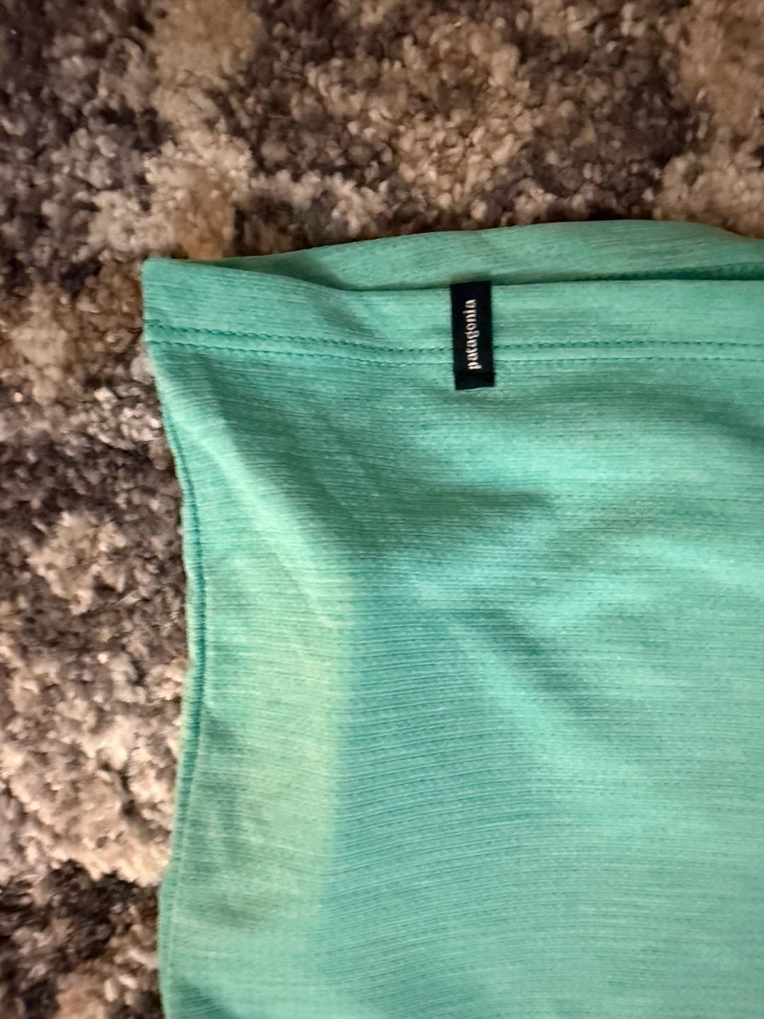 Patagonia Capilene Cool Daily Hoody Size S Turquoise Long Sleeve 5