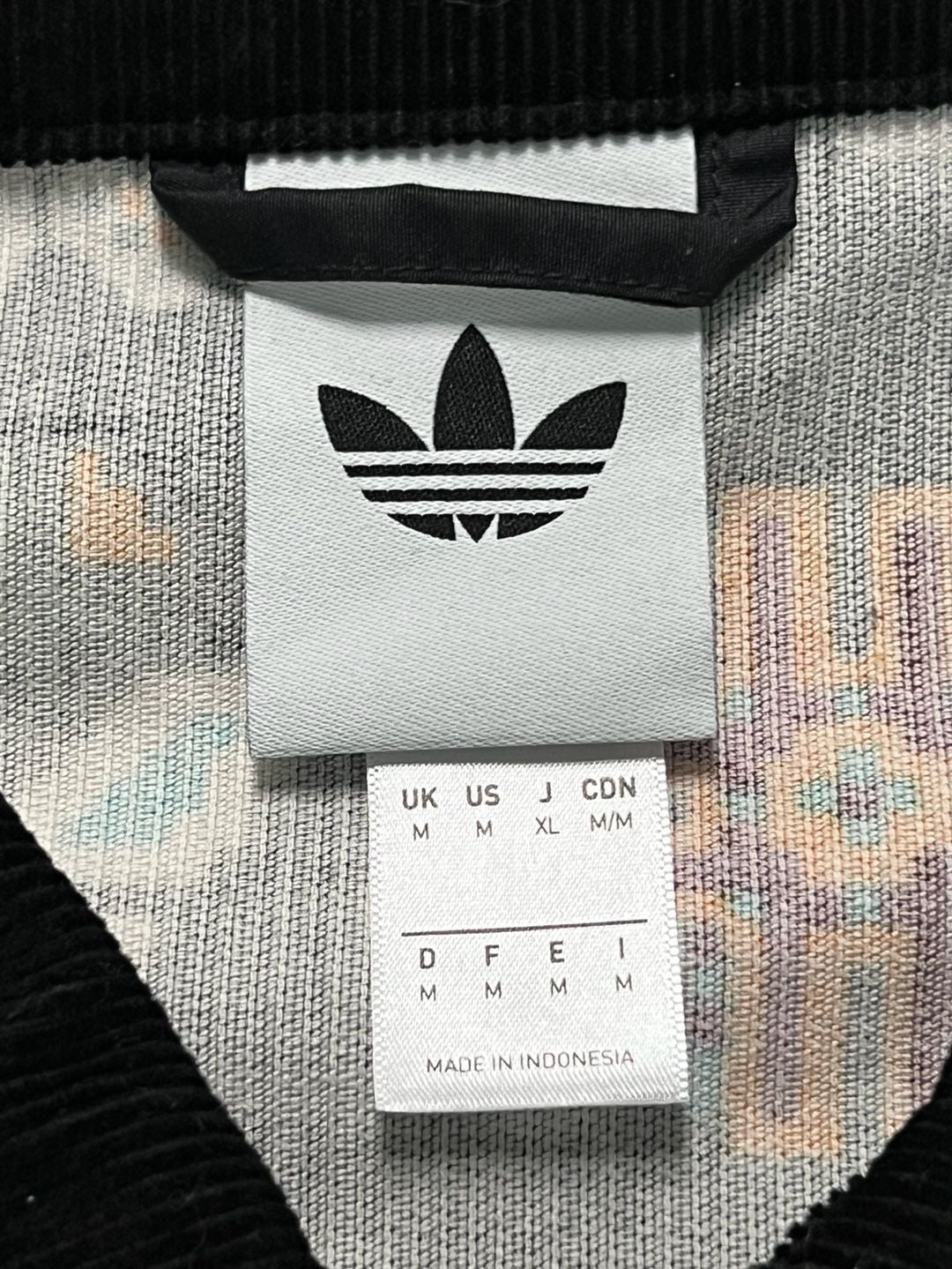 Adidas Monogram Allover Print Corduroy Coach Jacket Size M 4