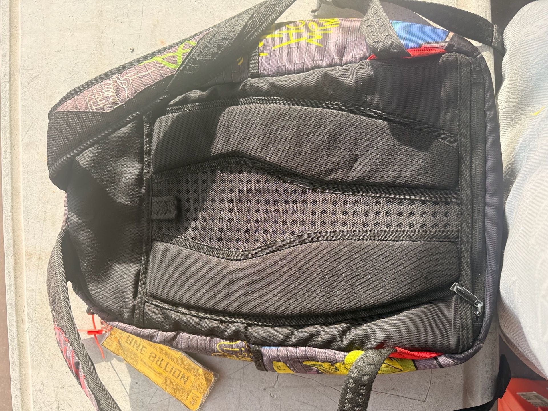 Sprayground 90s Nick Vertical Shark Backpack Multi 11