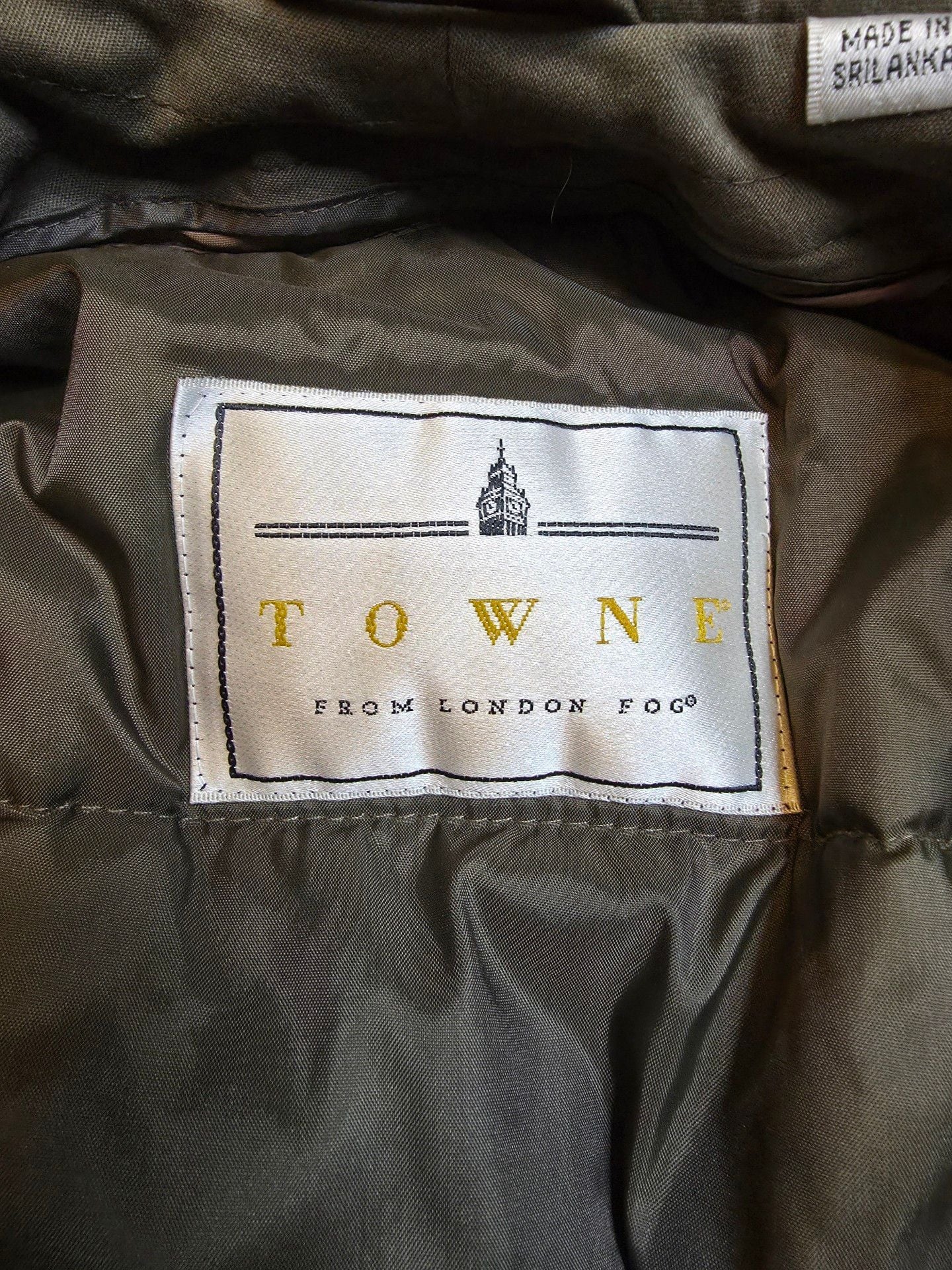 London Fog Towne Jacket Utility Parka Blue size L 12