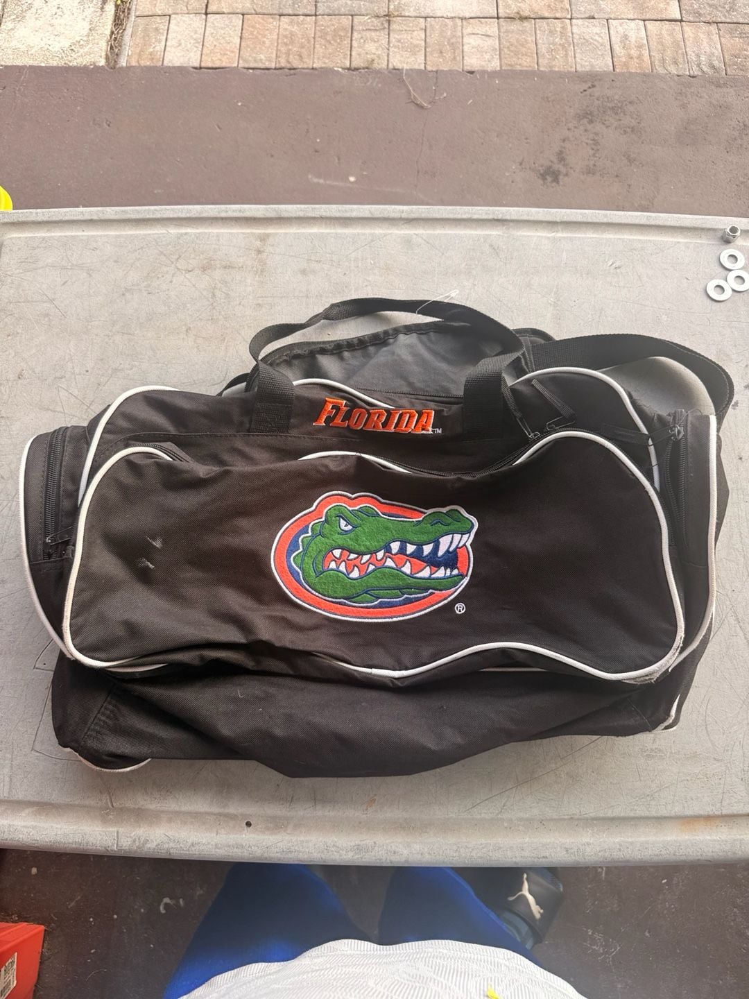 University of Florida Duffel Bag Florida Gators Gym Bag Black 2