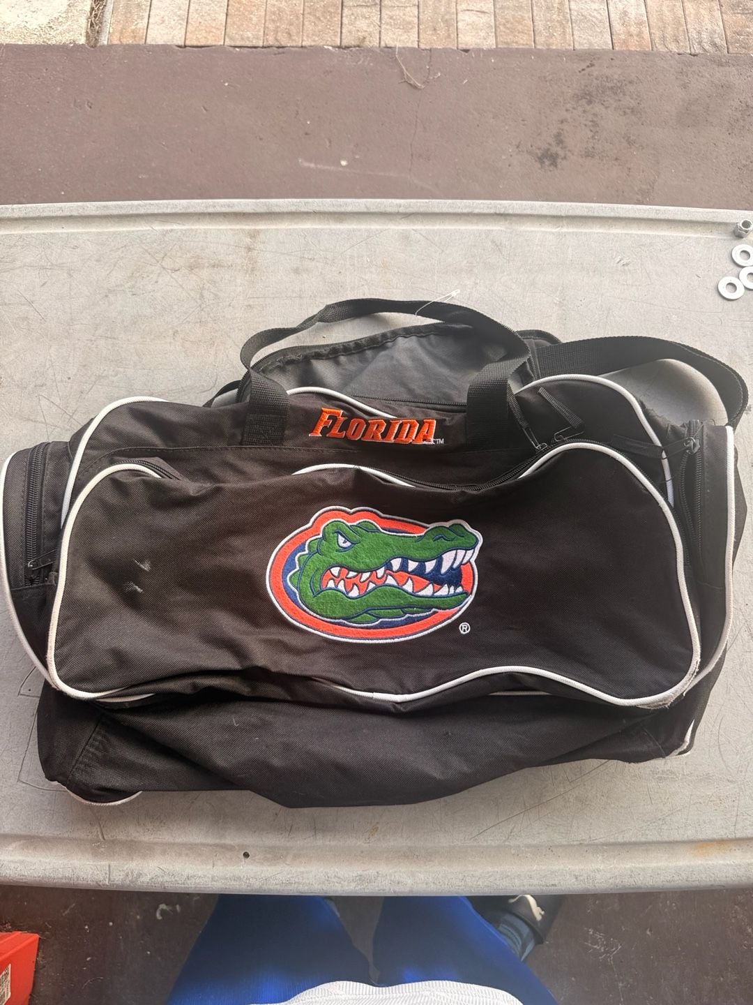 University of Florida Duffel Bag Florida Gators Gym Bag Black 3