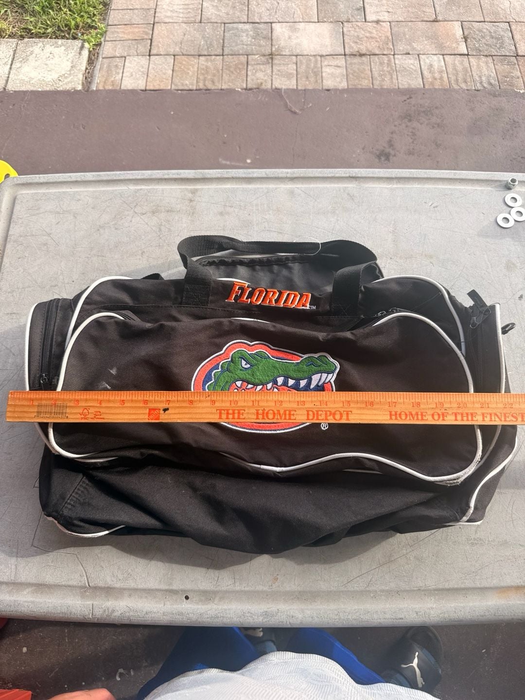 University of Florida Duffel Bag Florida Gators Gym Bag Black 6
