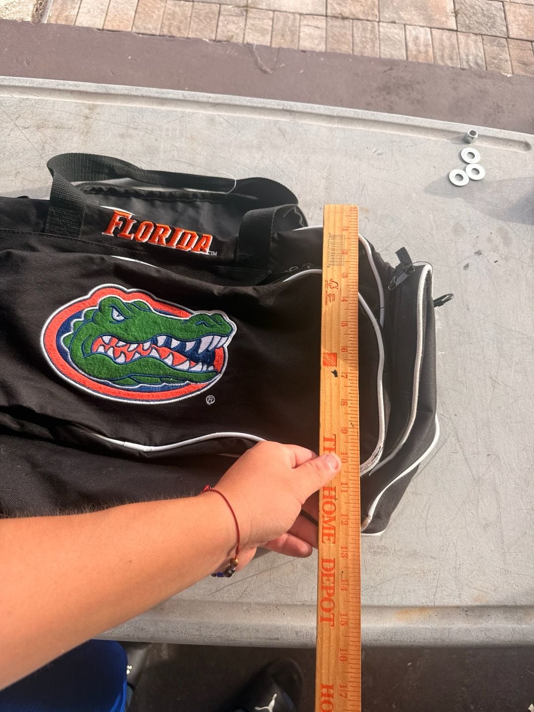 University of Florida Duffel Bag Florida Gators Gym Bag Black 7