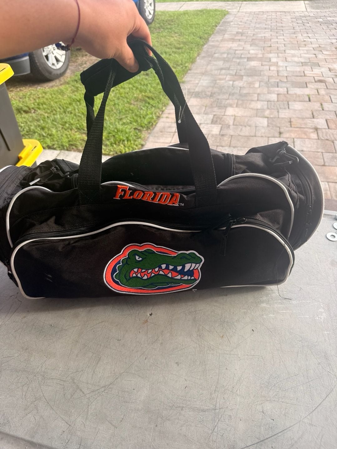 University of Florida Duffel Bag Florida Gators Gym Bag Black 8