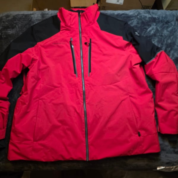 Obermeyer Foundation Ski Jacket Red Black size 3X