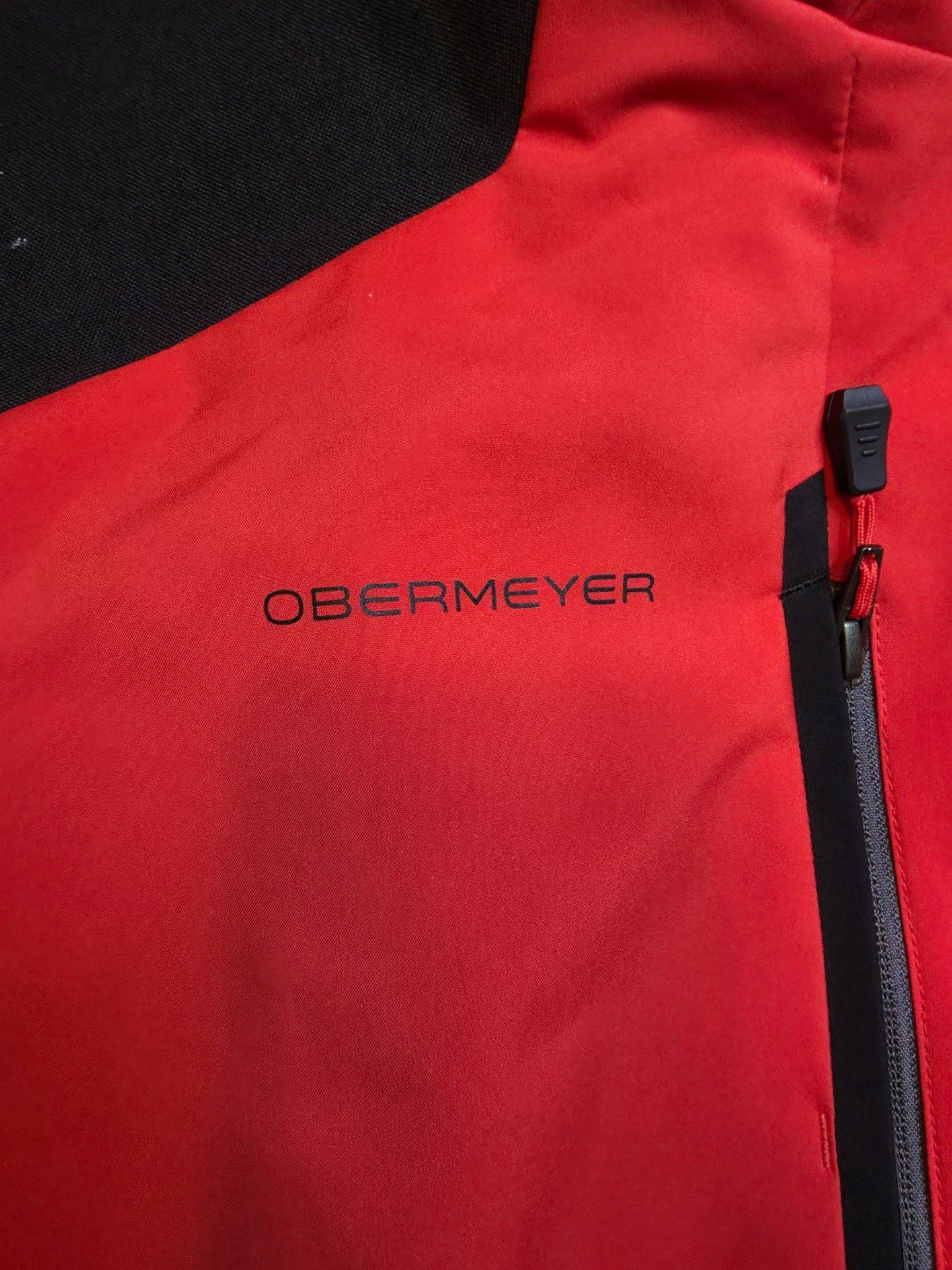 Obermeyer Foundation Ski Jacket Red Black size 3X 3