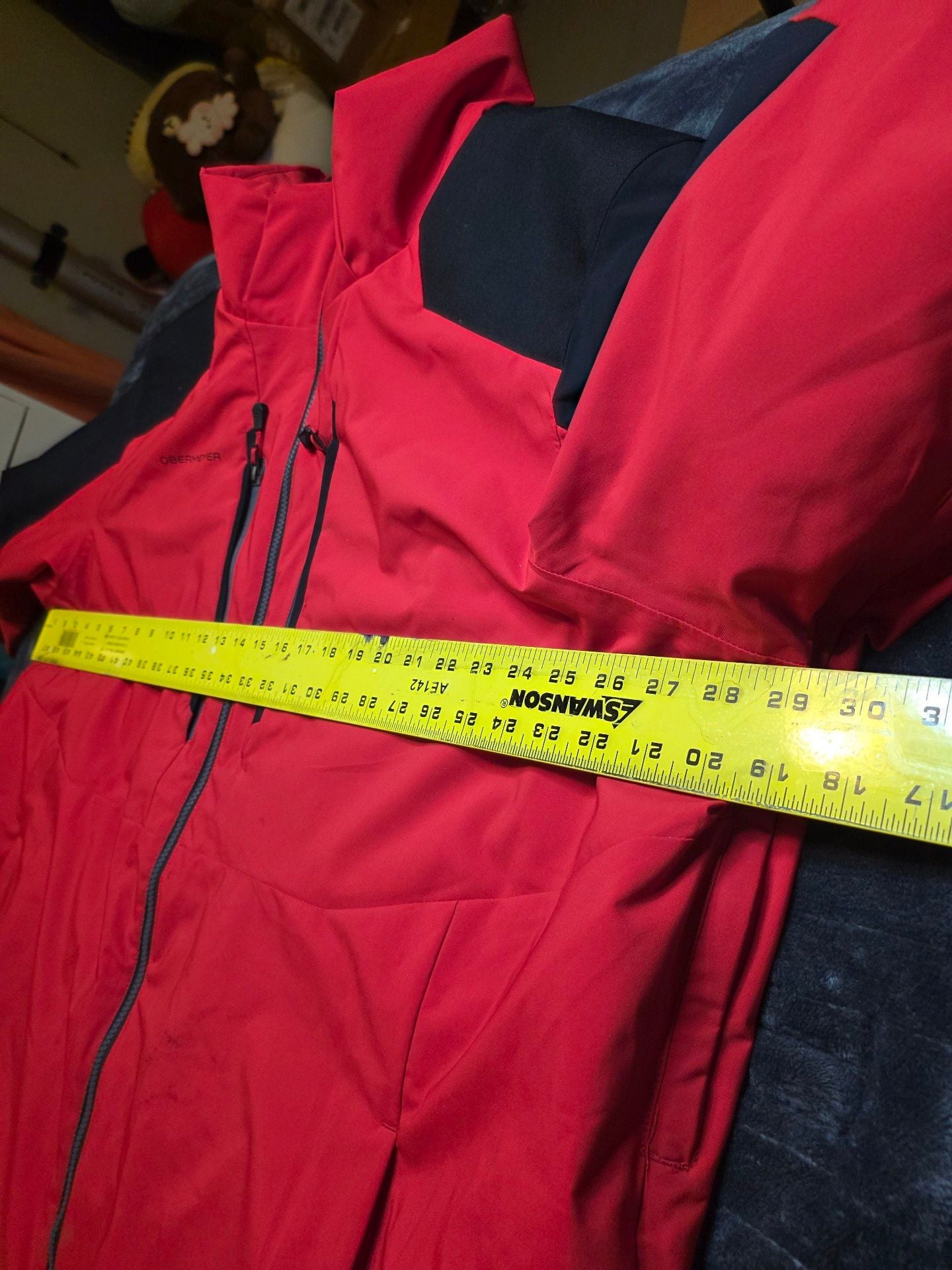 Obermeyer Foundation Ski Jacket Red Black size 3X 13