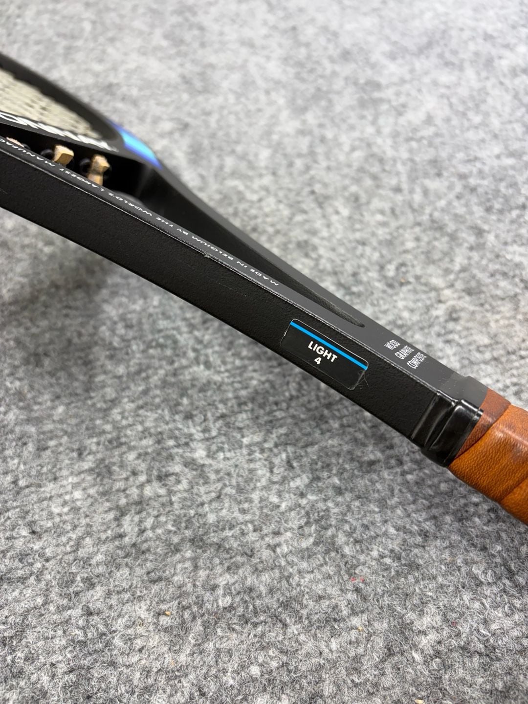 Donnay Mid 15 Tennis Racquet Grip Light 4 Wood Graphite Composite-cover VTG- EUC 5