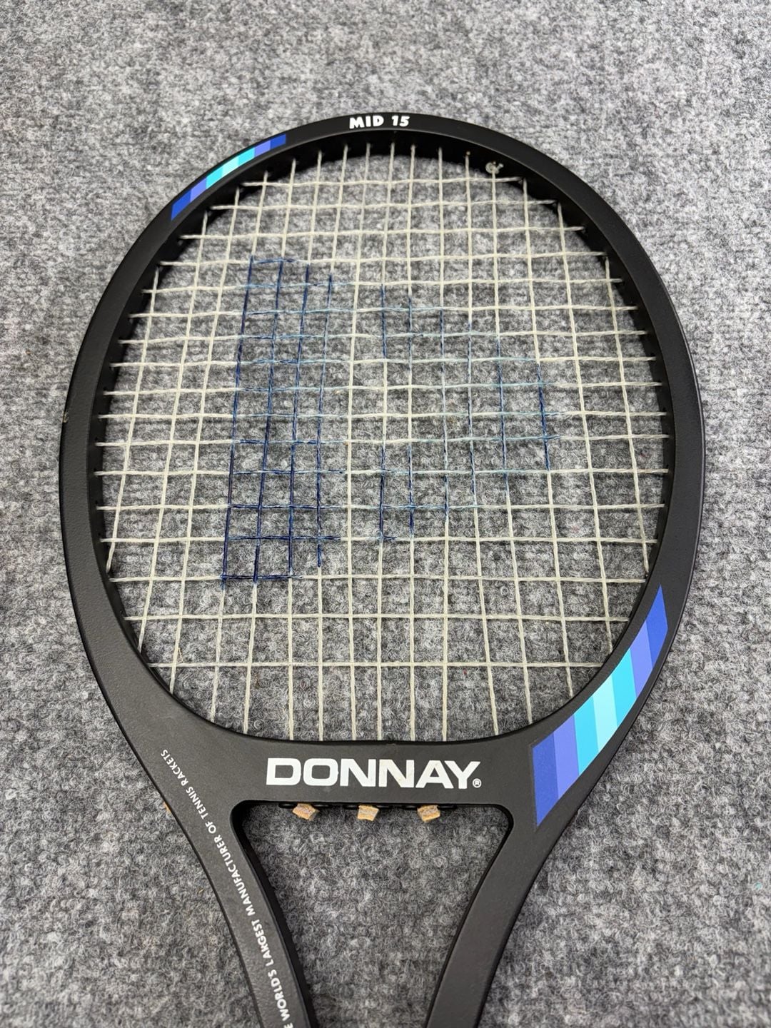 Donnay Mid 15 Tennis Racquet Grip Light 4 Wood Graphite Composite-cover VTG- EUC 7