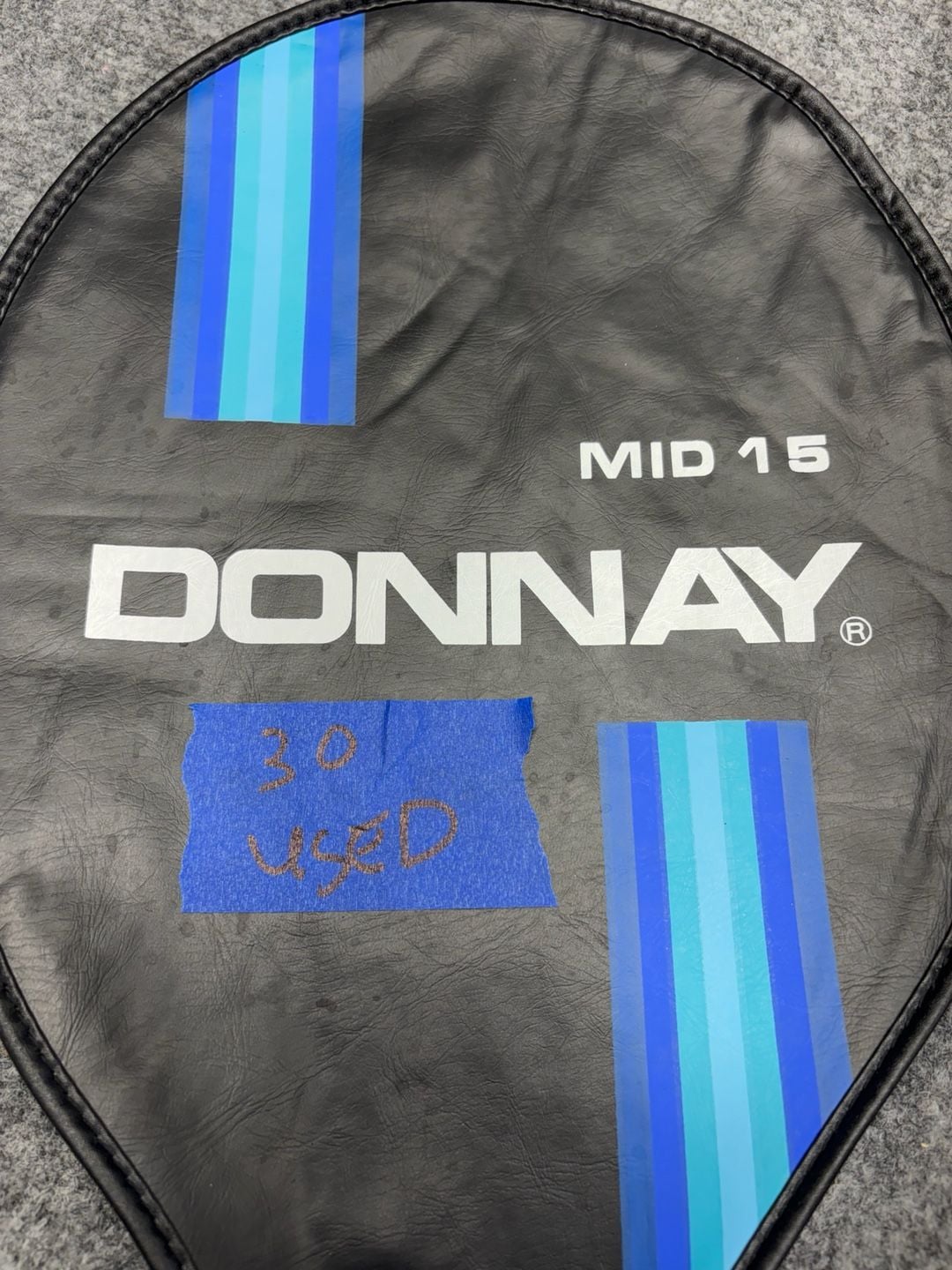 Donnay Mid 15 Tennis Racquet Grip Light 4 Wood Graphite Composite-cover VTG- EUC 8