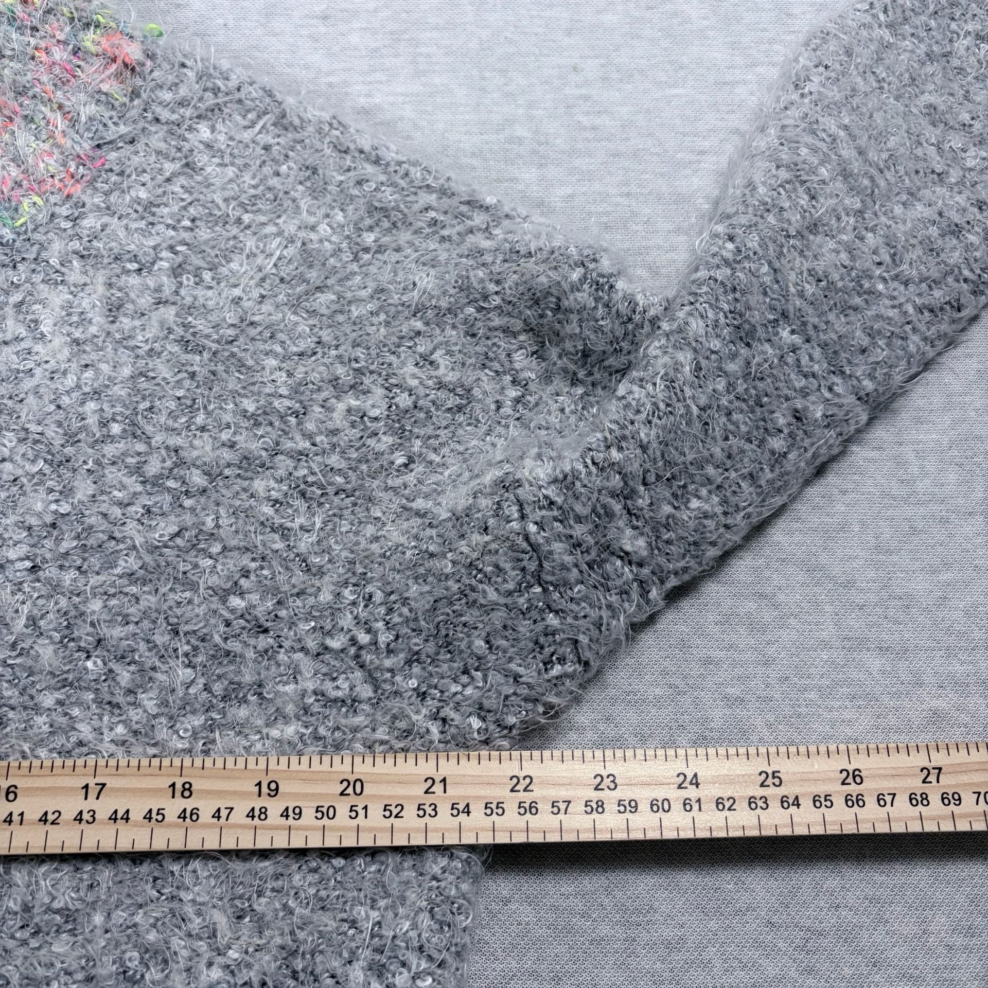 Free People Stardust Pullover Sweater Grey Confetti Speckled Size XS 8
