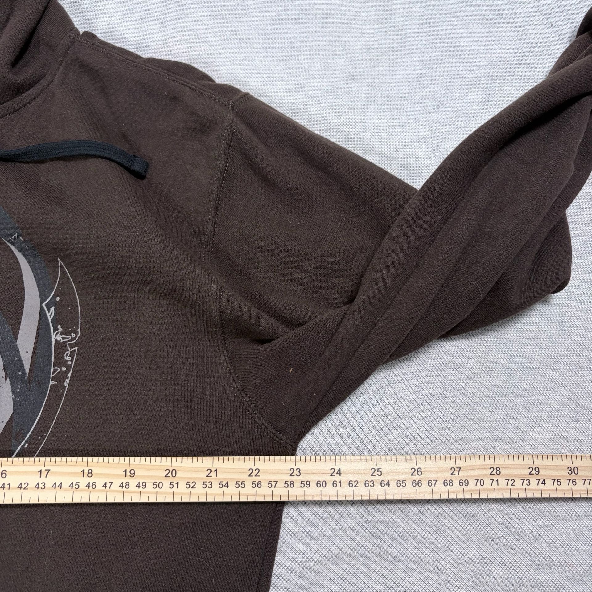 Not Of This World Zip Hoodie Brown Graphic 8
