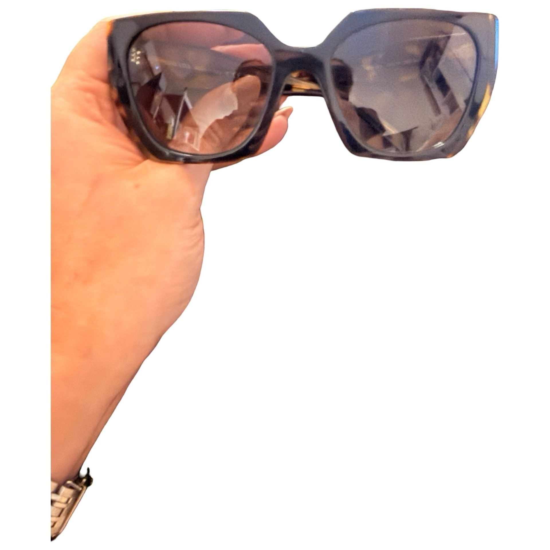 Prada Oversized 6PR Tortoise Sunglasses 6