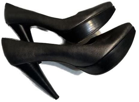Stuart Weitzman Metallic Gray Pointed Toe Stiletto Pumps 5