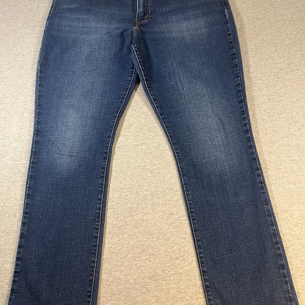Levi Strauss & Co. 414 Straight Leg Denim Blue Jeans Women’s Size 14(36x29)