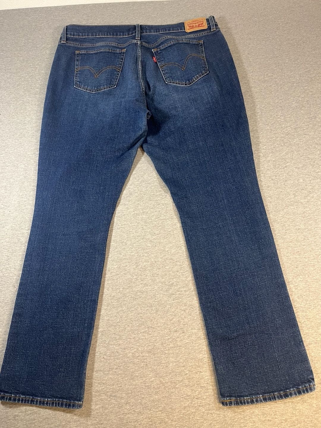 Levi Strauss & Co. 414 Straight Leg Denim Blue Jeans Women’s Size 14(36x29) 7
