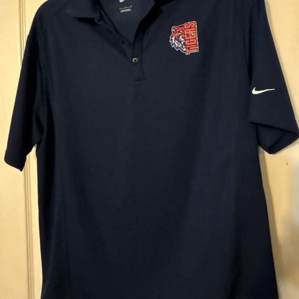 Nike Auburn Tigers Men's Victory Performance Polo Shirt - Navy