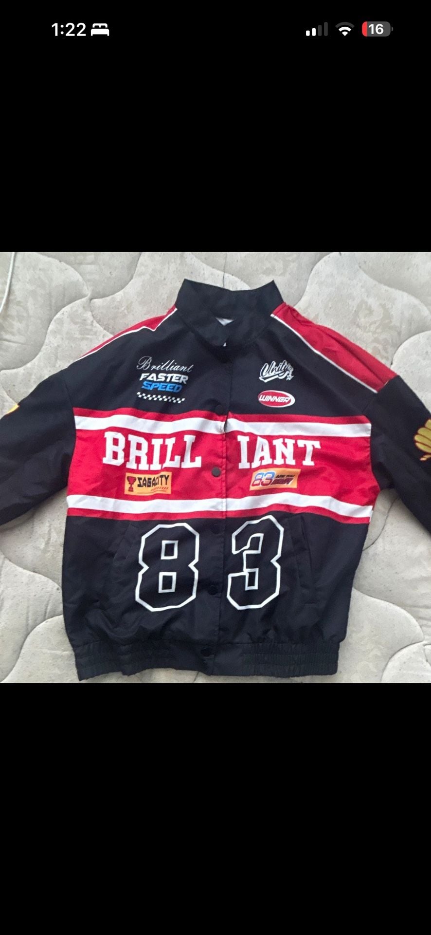 Brilliant Racing Jacket 83 Black Red 2