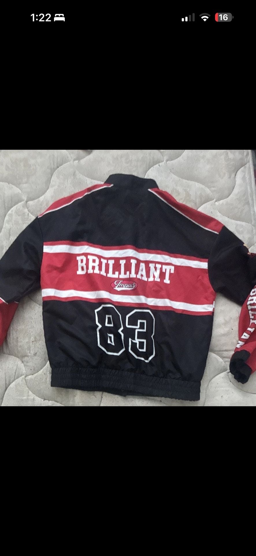Brilliant Racing Jacket 83 Black Red 3