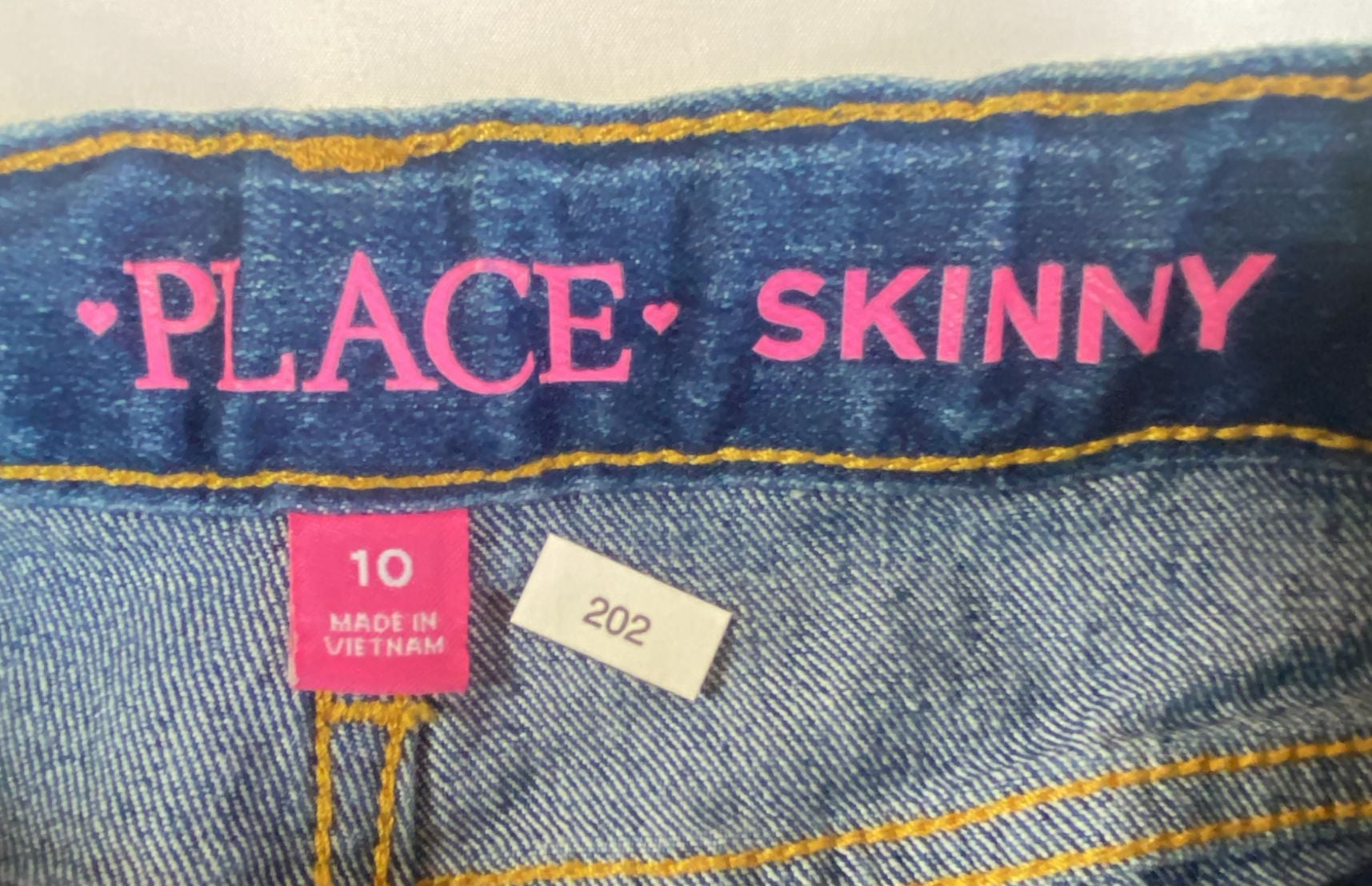 The Children's Place Skinny Jeans Size 10 7