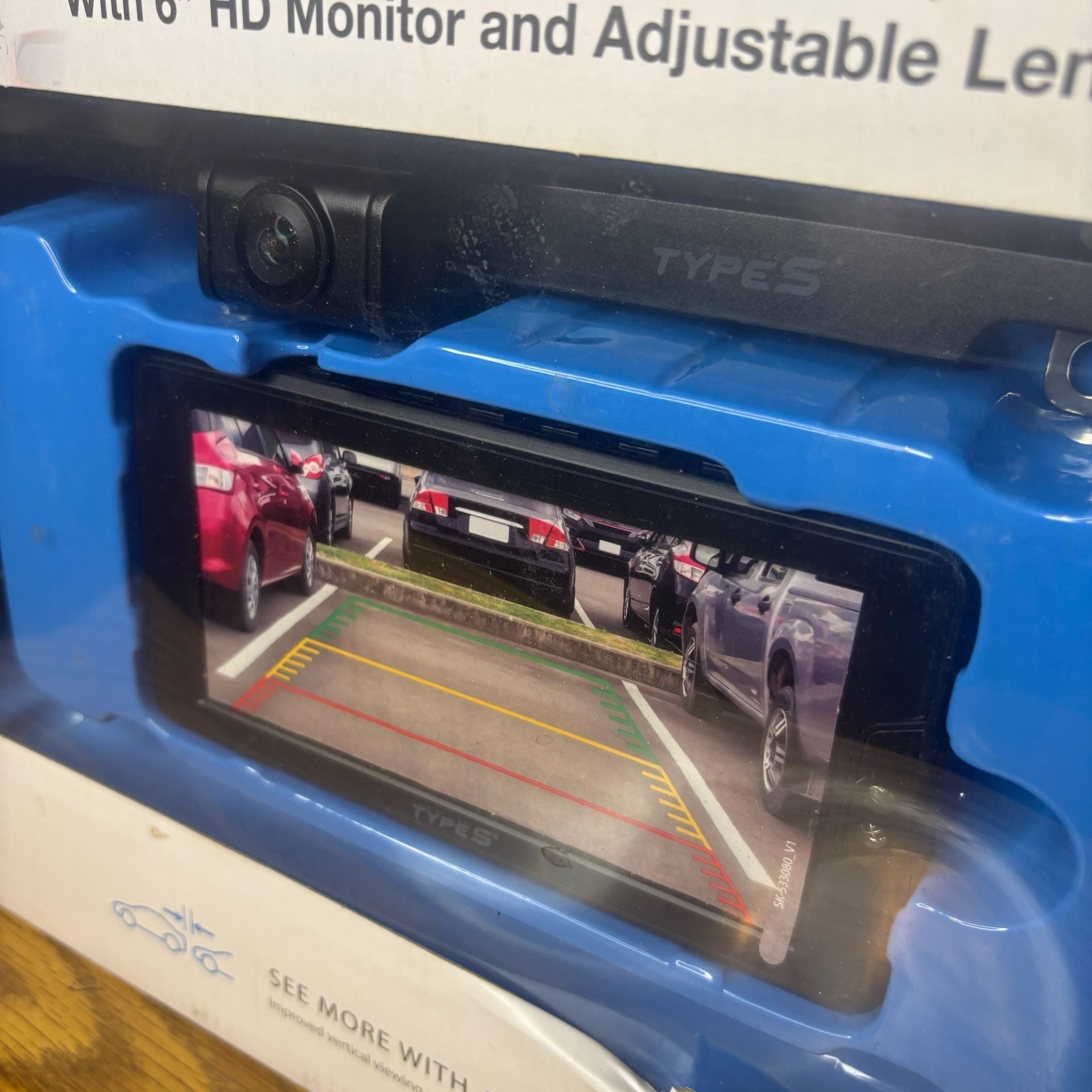 Type S Solar-Powered Wireless Backup Camera with Adjustable Lens 6.8" Touch S... 4