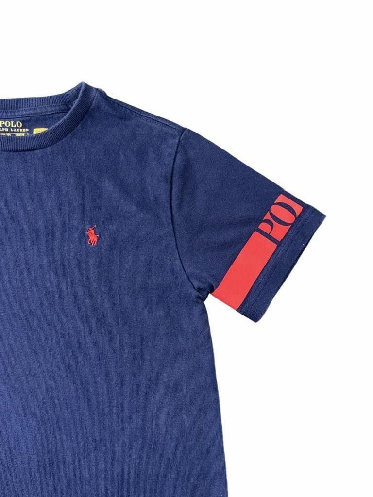Polo Ralph Lauren Boys Logo T-Shirt Size M (10-12) Navy Blue 3