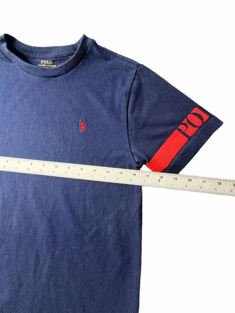 Polo Ralph Lauren Boys Logo T-Shirt Size M (10-12) Navy Blue 4