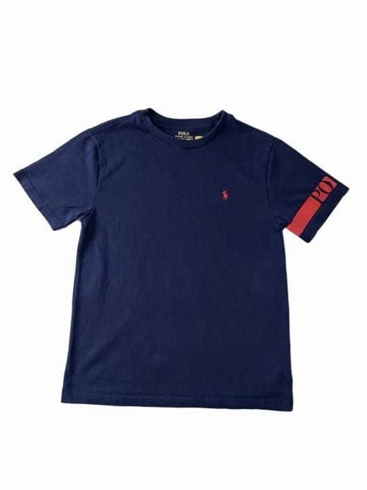 Polo Ralph Lauren Boys Logo T-Shirt Size M (10-12) Navy Blue 2