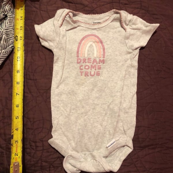 Hudson Baby Infant Girl Cotton Bodysuits, Dreamer Rainbow, 12-18 Months - .com,