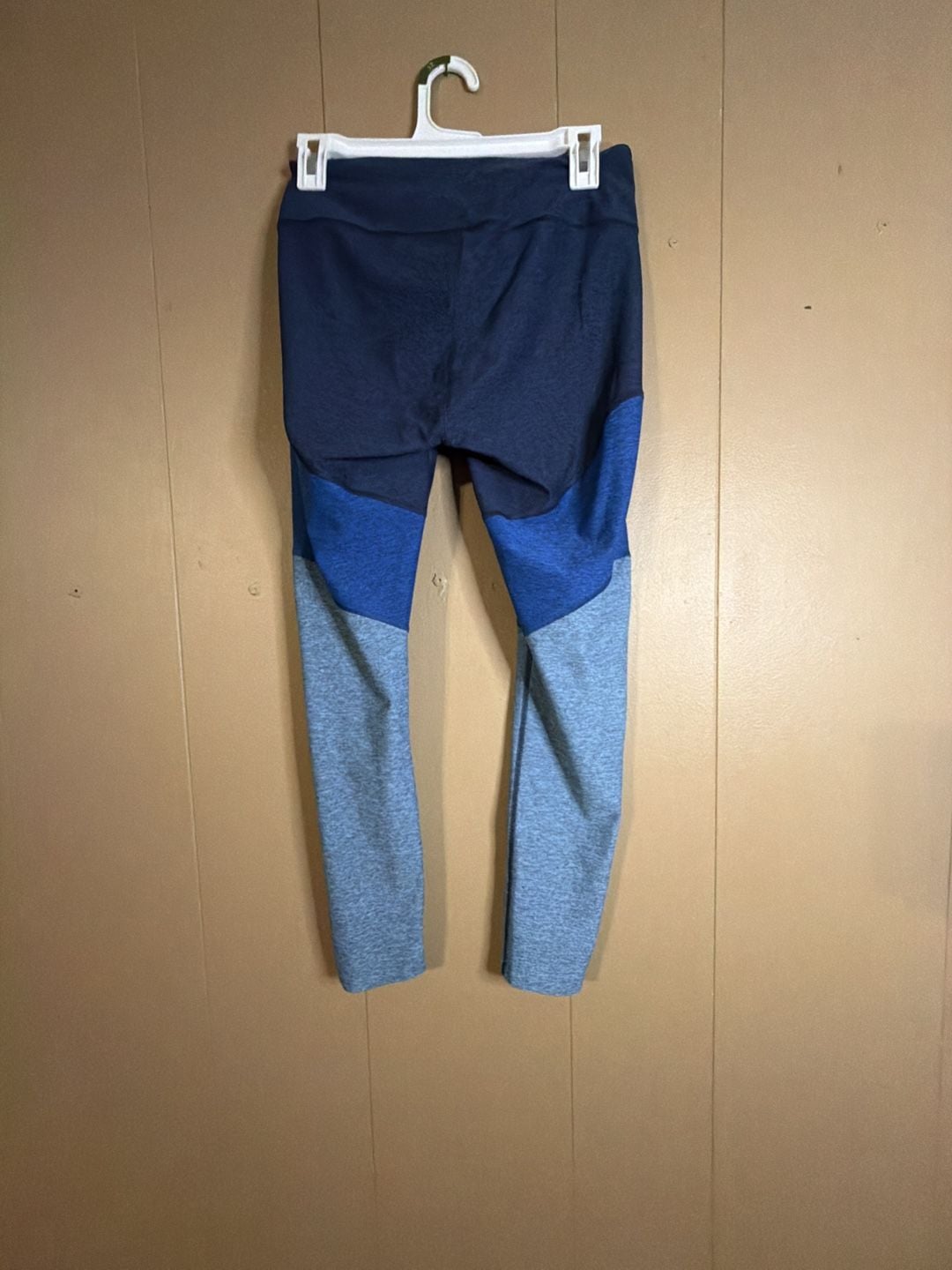 Outdoor Voices Springs Leggings Size M Blue Colorblock Active 4