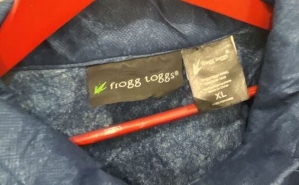 Frogg Toggs Classic All Sport Rain Jacket XL Blue Waterproof 3