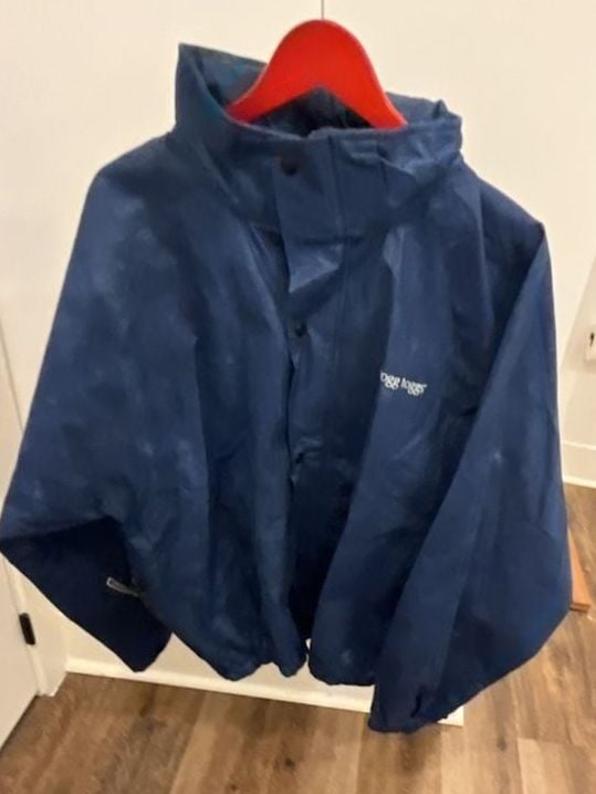 Frogg Toggs Classic All Sport Rain Jacket XL Blue Waterproof 5