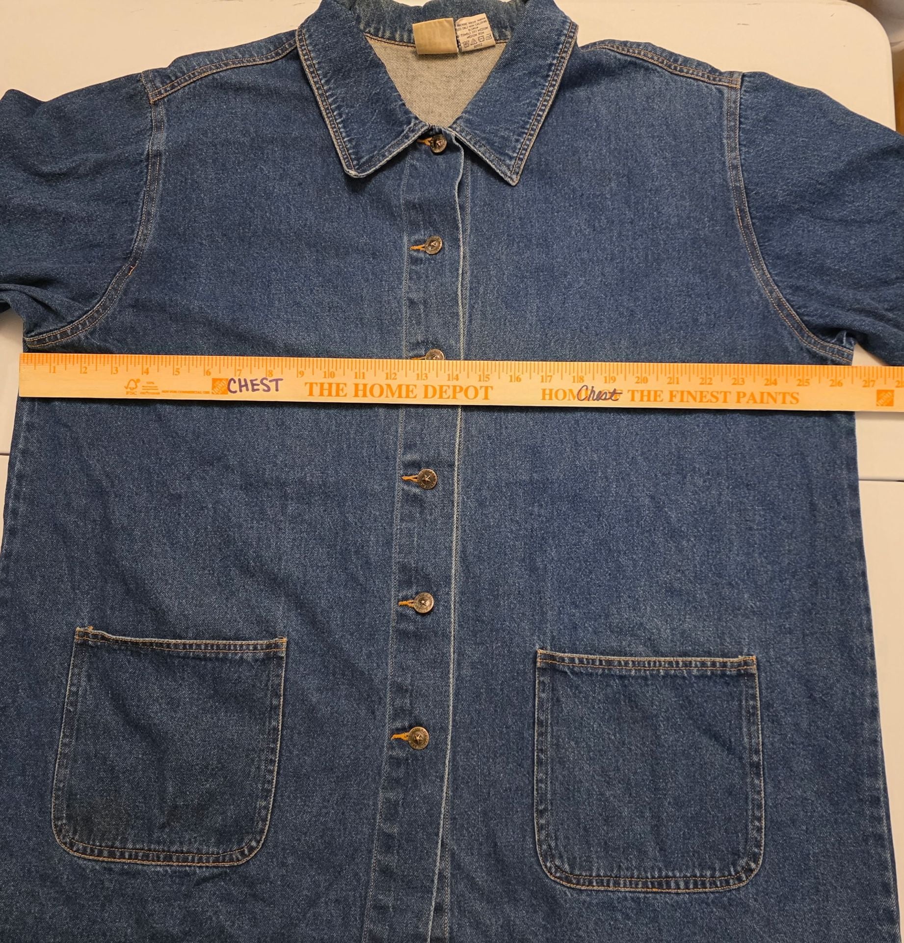 Main Street Blues Denim Jacket Blue Cotton 8