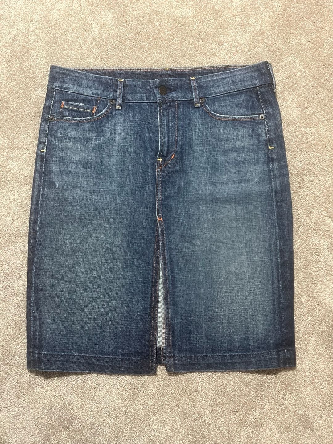 Citizens of Humanity Sophia #300 Skirt Size 29 Dark Wash Stretch Denim 2