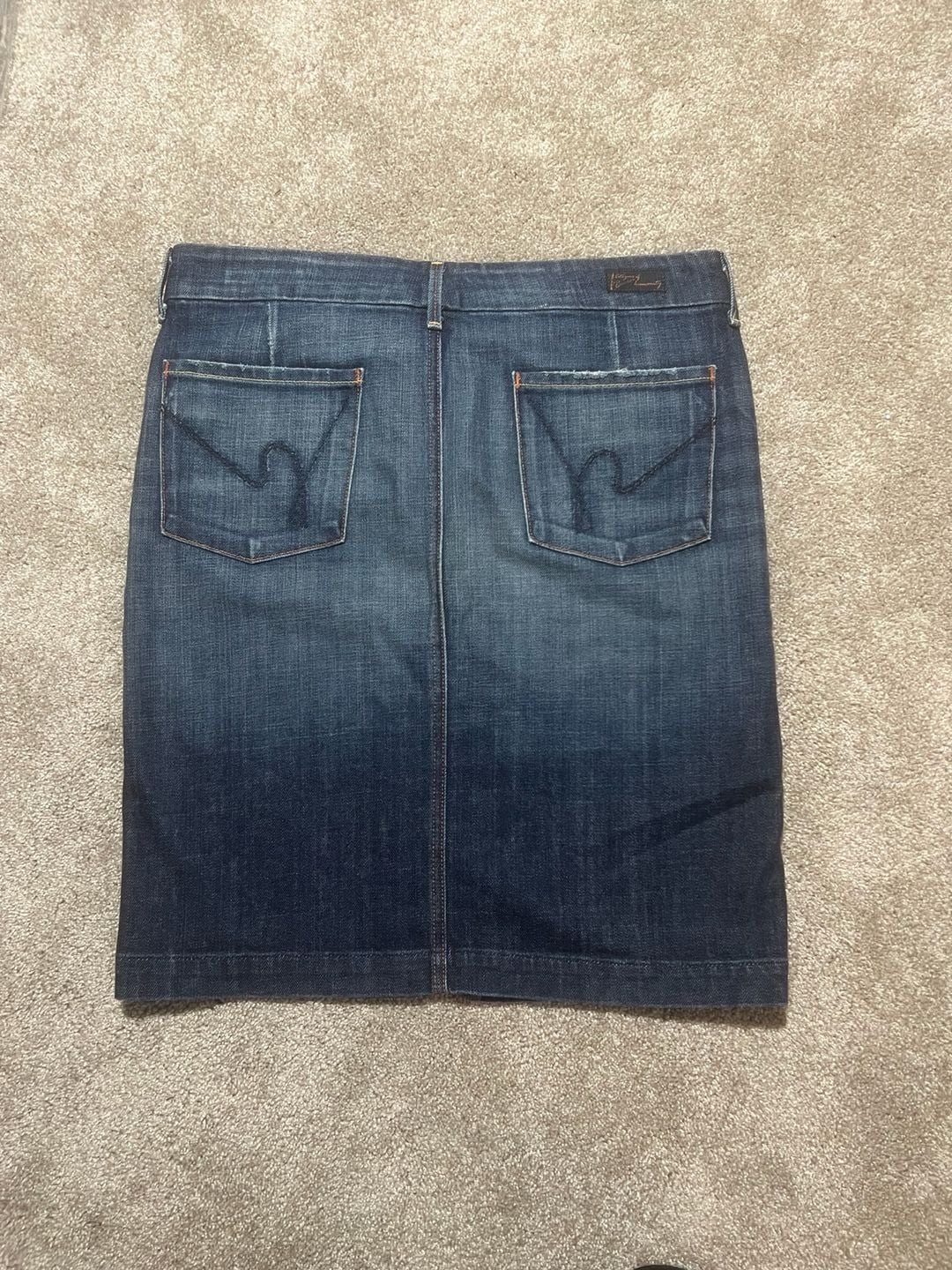 Citizens of Humanity Sophia #300 Skirt Size 29 Dark Wash Stretch Denim 3