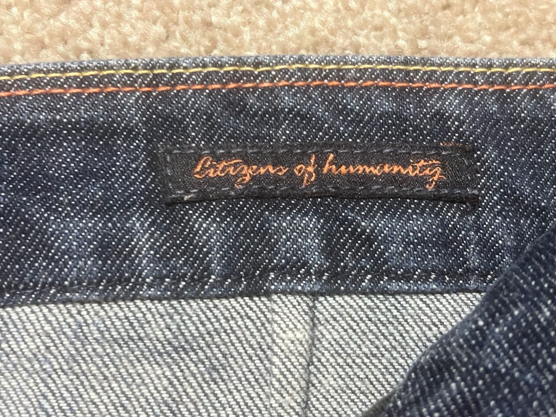 Citizens of Humanity Sophia #300 Skirt Size 29 Dark Wash Stretch Denim 8