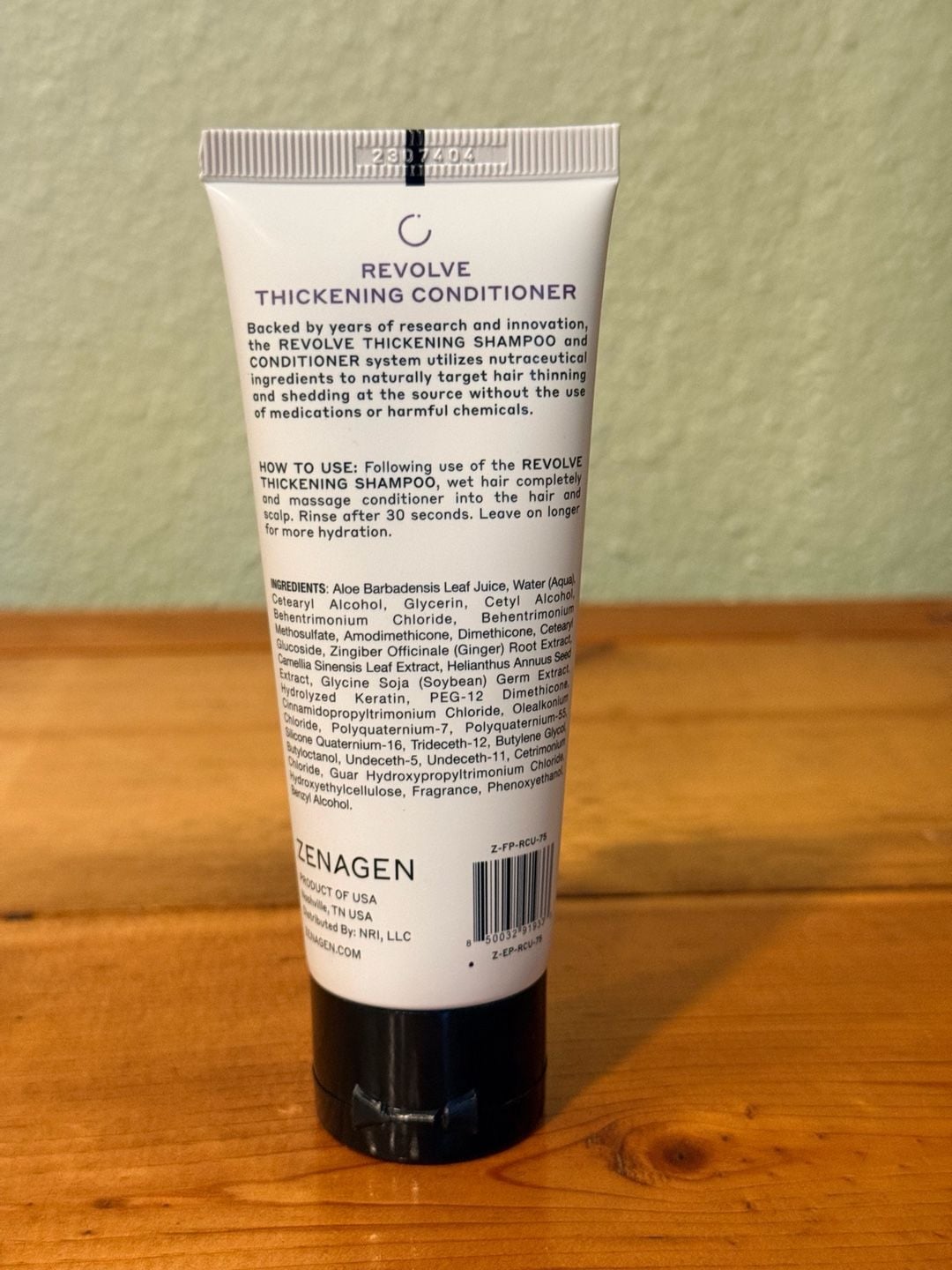 Zenagen Revolve Thickening Conditioner 2.5 Fl Oz 2