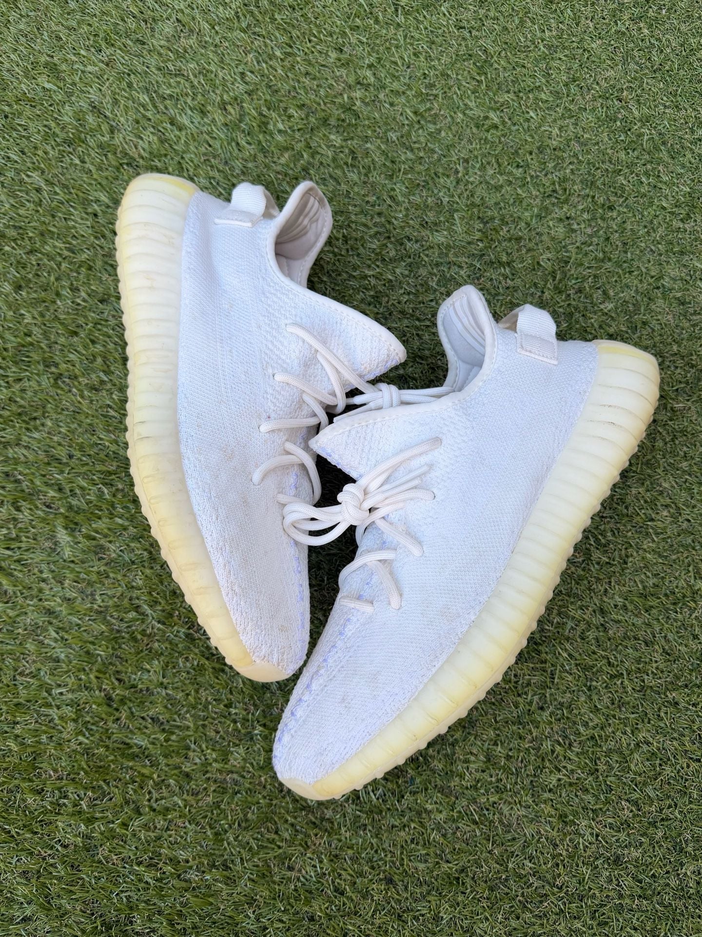 Adidas Yeezy Boost 350 V2 Cream White Sneakers 2