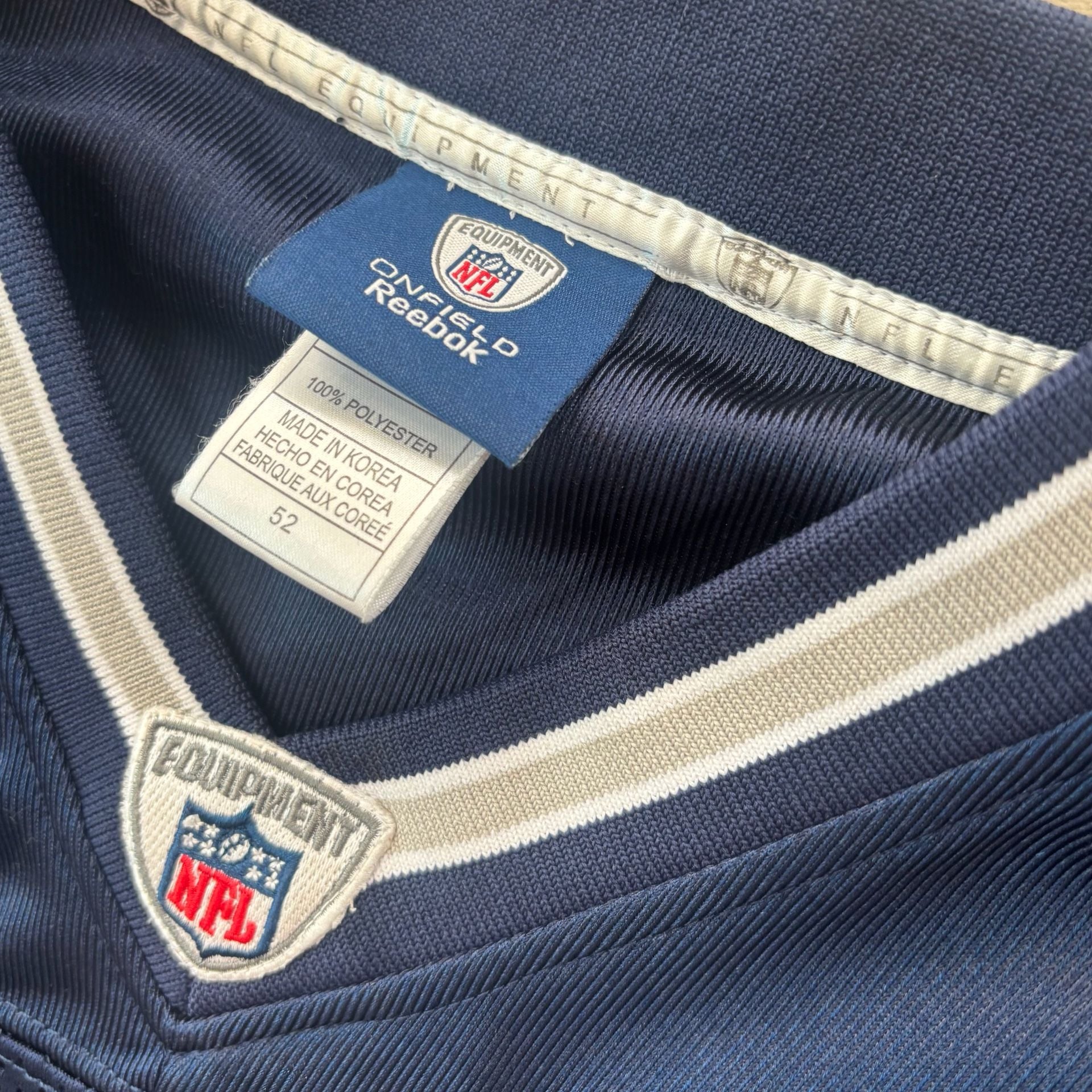 Reebok Dallas Cowboys Miles Austin 19 Jersey Size 52 Blue 6
