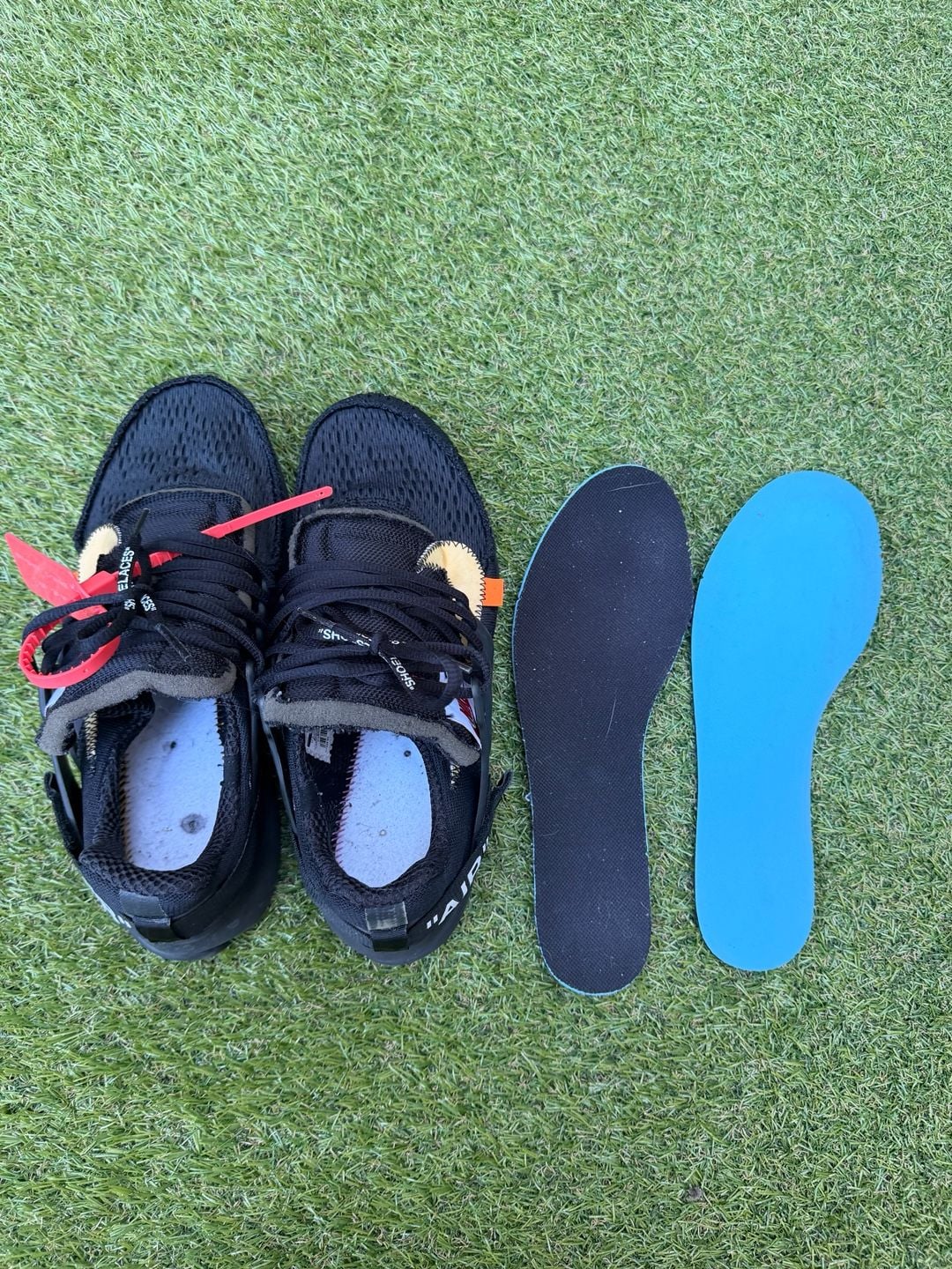 Nike Off-White Air Presto Size 8 Black AA3830-002 8