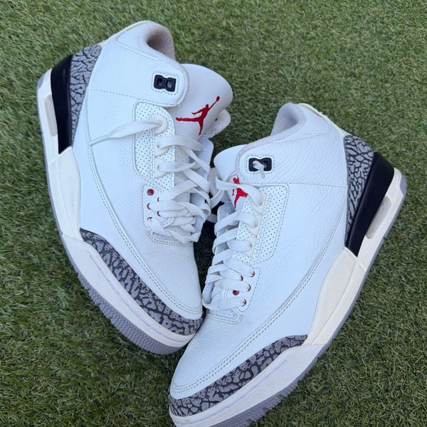 Jordan Air Jordan 3 Retro Reimagined White Cement Sneakers