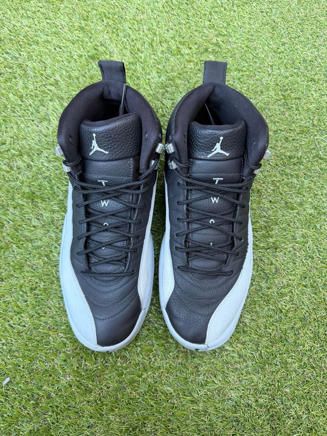 Jordan Air Jordan 12 Retro Barons Black Wolf Grey Sneakers 3