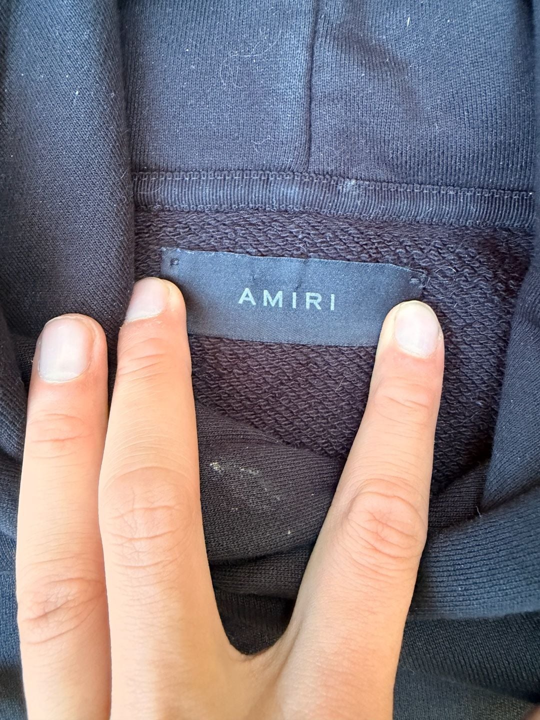 AMIRI Flagship Store Chicago Hoodie Size Large Black 5