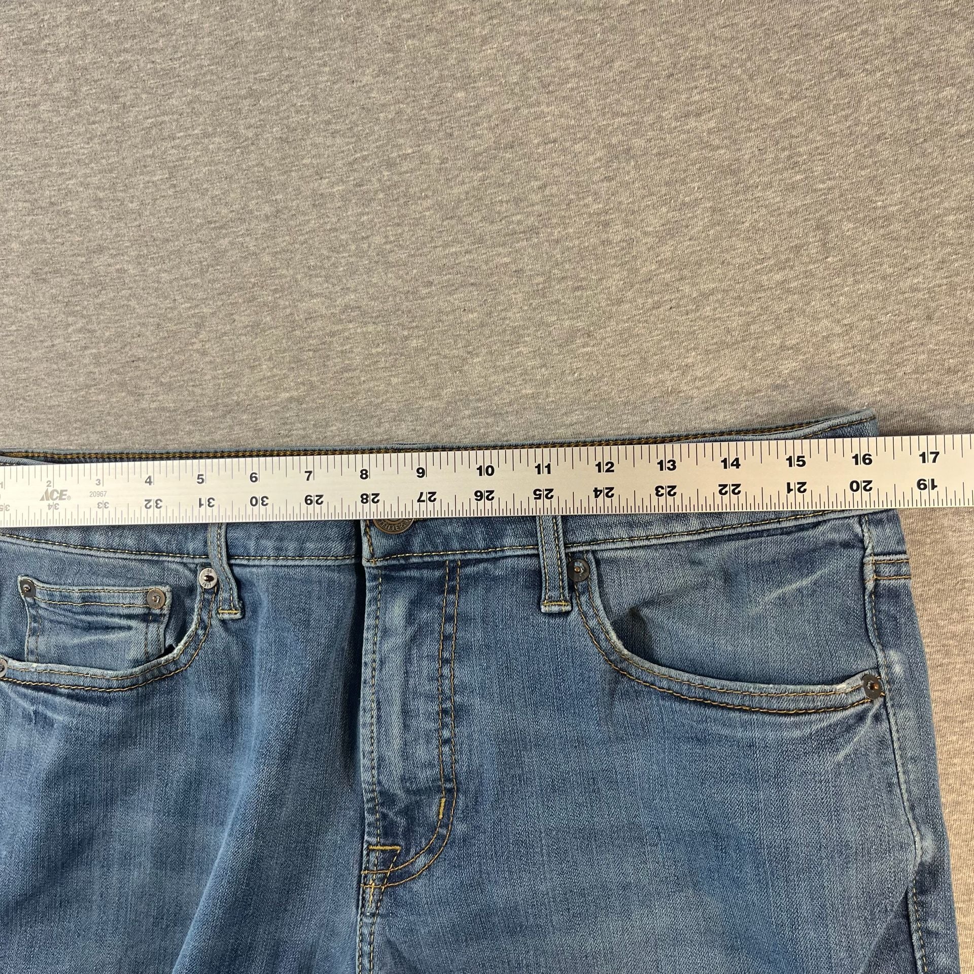 American Eagle Outfitters Straight Leg Denim Blue Jeans Men’s 32x32(30) 3