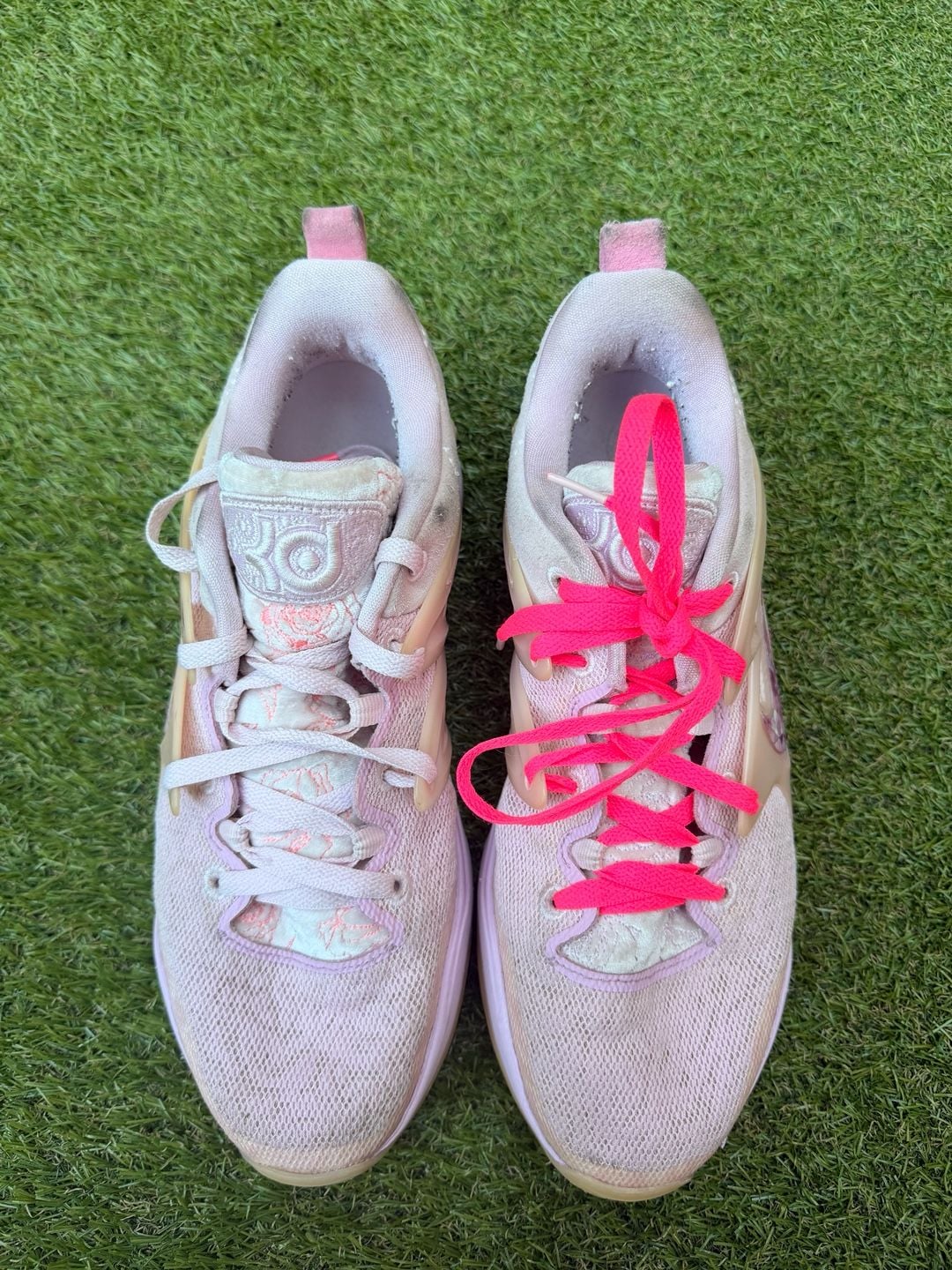 Nike KD 15 Aunt Pearl Basketball Shoes Pink Foam DQ3851-600 3